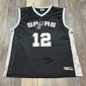 ADIDAS NBA Swingman Basketball Jersey Men's XXL San‎ Antonio Spurs #12 Aldridge